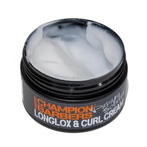 Champion Barbers Detangling Comb & 100ml Curl-Defining Cream Set