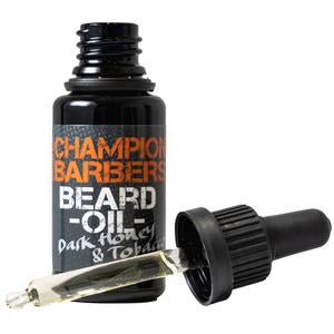 Champion Barbers 20ml Scented Beard Oil and Beard Brush for Men for Grooming Mastery-Beard Growth Oil for Men for Grooming Beard and Mustache with Premium Hard & Soft Fade Brush